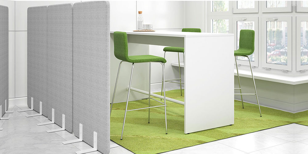 akoestische panelen vrijstaand