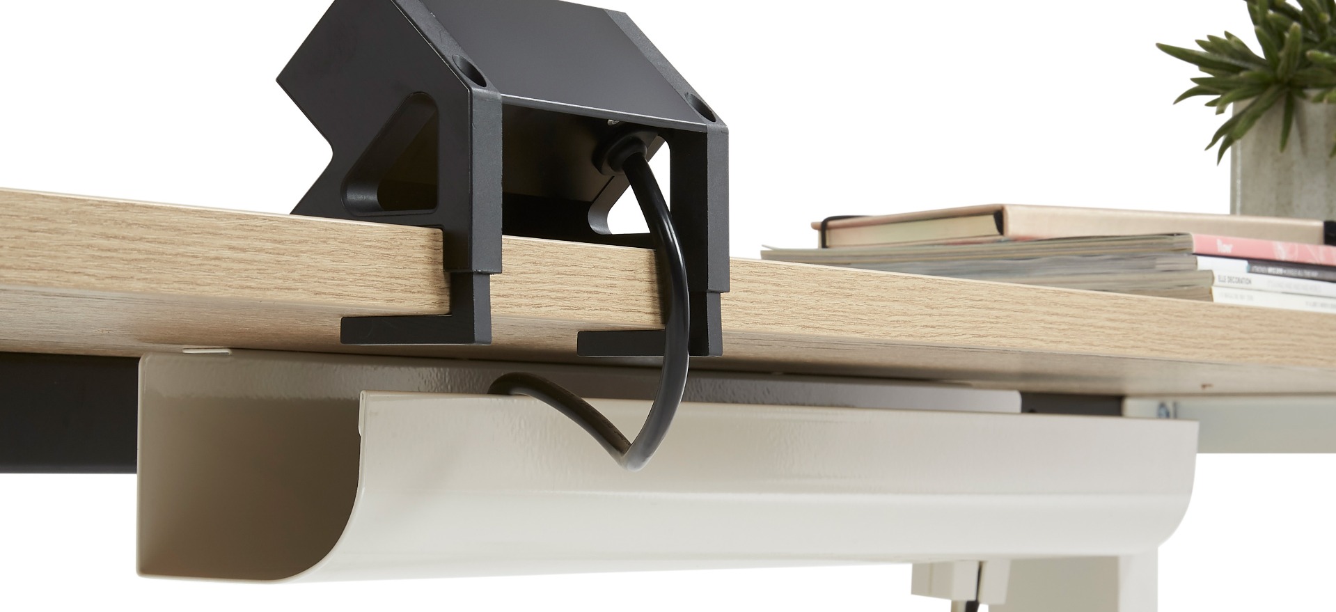 Kabelmanagement met kabelgoot